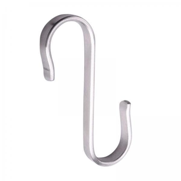 Hangers?Pants Hangers 2X S Shaped Stainless Steel Kitchen Hook Bathroom Hanger for Kitchen Bedroom Clothes Coat Hat Towels