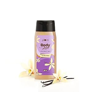 Plum BodyLovin’ Vanilla Vibes Shower Gel (100ml) | Body Wash | Travel-Friendly | Vanilla Fragrance | Super-Lathering