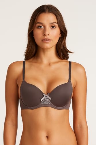 Image of Viola's Secret 6 Pack of Color Print T-Shirt Bras B Cup C Cup and D Cup