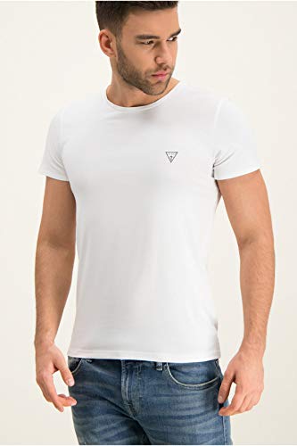 GUESS Men's Caleb Hero Crew Neck S/S 2pack2