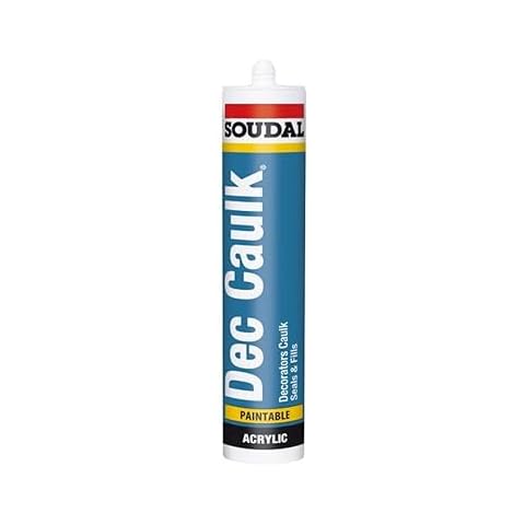 Soudal Decorators Caulk 300ml - Reliable Gap Filler Cover