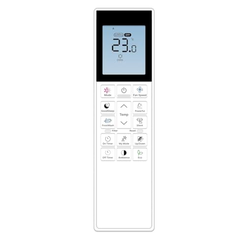 Image of BLACKSHEEP Compatible with Hitachi AC Remote for 1, 1.5, 2 ton with Backlit for Split /Window Air Conditioner - Please Match The Original Remote (AC 272)