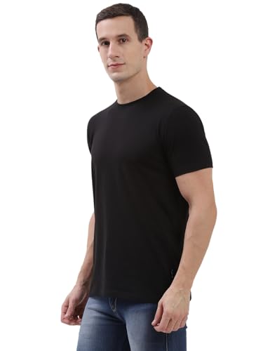 Image of hummel Cam Men's Cotton Round Neck Half Sleeve T-Shirt