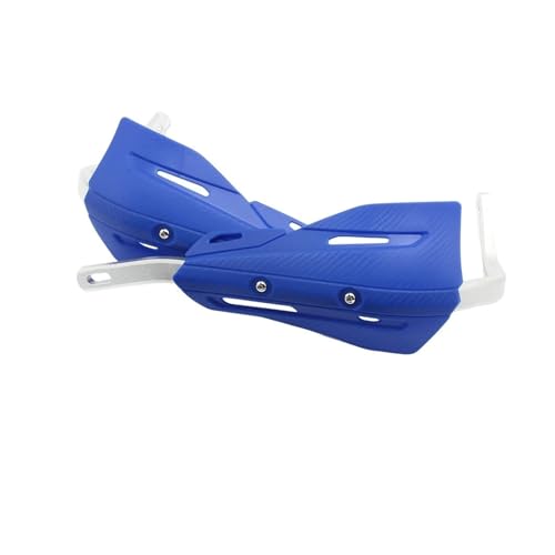 Protège-mains moto Tout-Terrain Bleu Accessoire Guidon 22mm 28mm MX Enduro