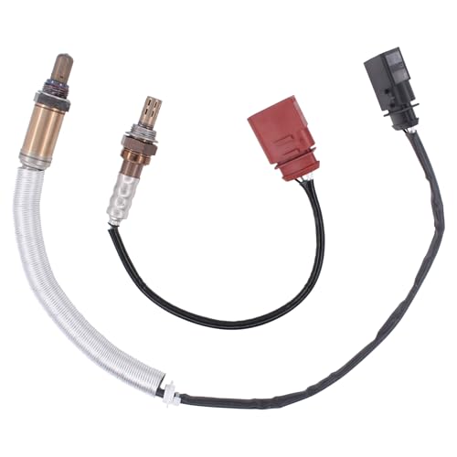 Lambdasonde Lambdasensor Regelsonde vor Kat und Diagnosesonde nach Katalysator Sensor O2 Sauerstoffsensor Sauerstoff Sonde für Ibiza 6L Fabia 6Y Fabia 2 Fox Polo 9N 1.2
