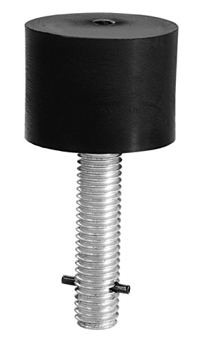 Rockwood 085827 466 Heavy Duty Door Stop, Black Finish