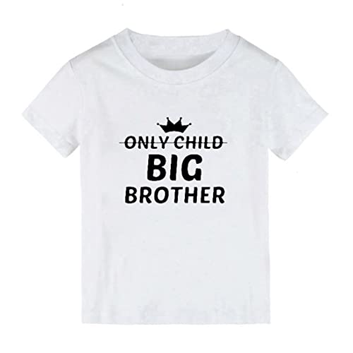 Big Brother T Shirts Tops Toddler Baby Boy I’m Going to be a Big Brother Announcement Tees Clothes Novelty Gift Summer Outfit