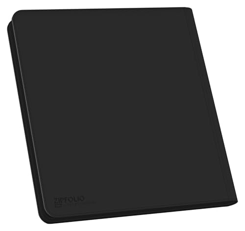 Image of Ultimate Guard Zipfolio 480 - 24 Pocket XenoSkin (Quadrow) Black