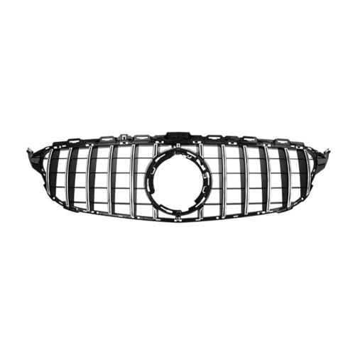 Grille avant pour Benz Classe C W205 2019-2021 calandre GT argent sans caméra
