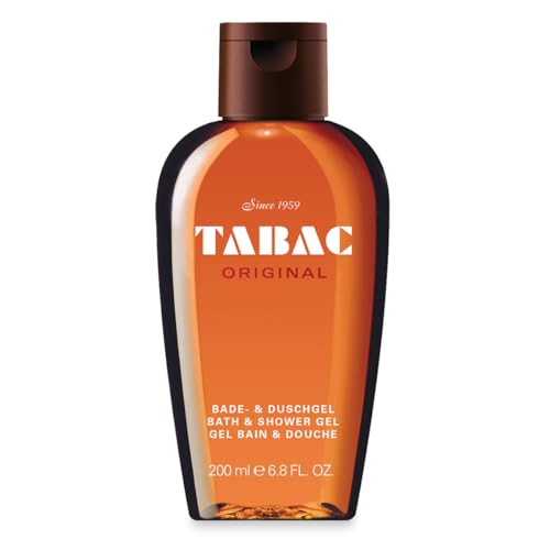 Tabac Original Bath and Shower Gel for Men by Maurer & Wirtz, 6.8 Ounce