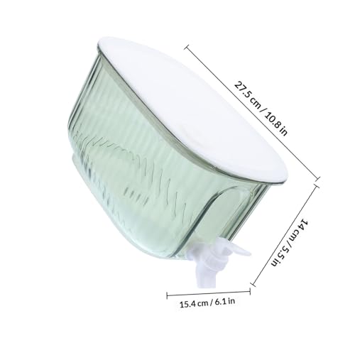 Distributeur boissons froides 5L doté d'un robinet vert étanche
