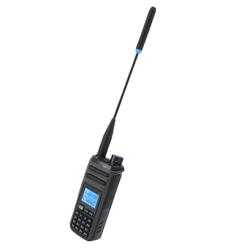 Annadue Walkie Talkies, Radio de Intercomunicador de Larga Distancia de Doble Banda con Linterna, Base de Carga, Carga de Interfaz Tipo C para Adultos Crucero (Enchufe de la UE)