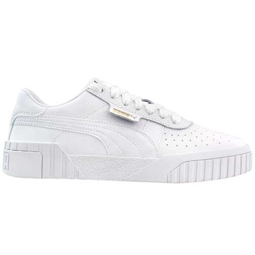 PUMA Womens Cali Platform Sneakers Shoes Casual - White3