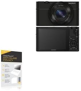 BoxWave Screen Protector Compatible With Sony Cyber-shot DSC-RX100 - ClearTouch Anti-Glare Privacy (2-Pack), Privacy Screen Protector Flexible Film Anti-Glare