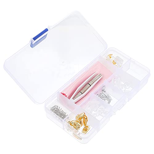 Angoily Kit de Reparação De Óculos Almofadas Nariz De Óculos Eyegalsses Parafusos Tweezer Set para Ó