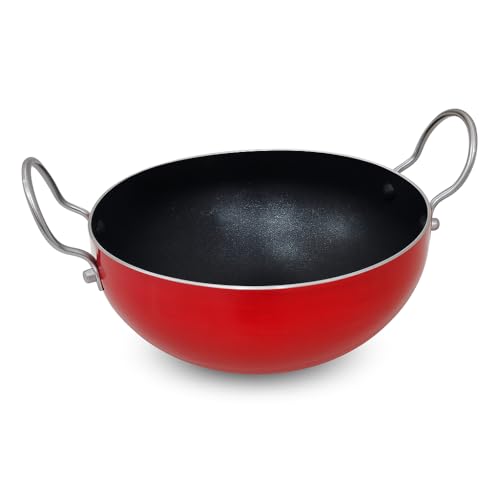 Image of Nagda Non Stick Kadai 16CM | 2 Layer Coating | Heat Proof Steel Handle | Non Induction | Easy to Wash