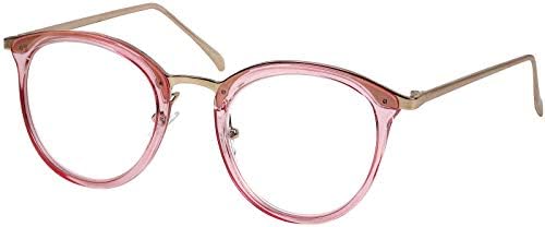 Anti Glare Computer Reading Glasses Blue Light Blocking Elegant Style Reduce Eyestrain for Screens and Computers Women Pink