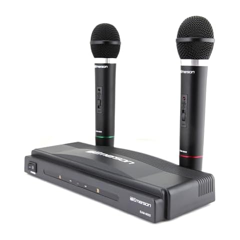 Emerson EAM-9002 Dual Handheld Wireless Microphone Starter Kit Cover