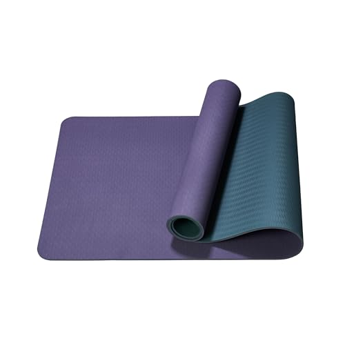 FLEXISPOT Yoga Mat, Exercise Yoga Mat with Non-Slip Design, Professional TPE Exericise Mat, 72' x...