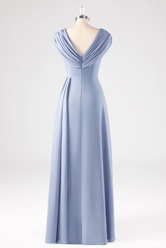 Lace Applique Mother of The Bride Dresses for Women Long Beaded Chiffon Wedding Guest Dress2