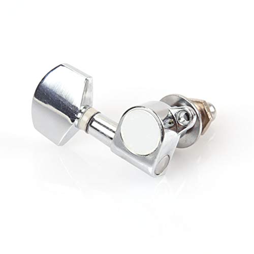 HEITIGN Lot de 6 mécaniques en alliage pour guitare électrique ou acoustique - Les Beatles, Paul McCartney, John Lennon, RIngo Starr, George Harrison HEITIGN Lot de 6 mécaniques en alliage pour guitare électrique ou acoustique – Image 6