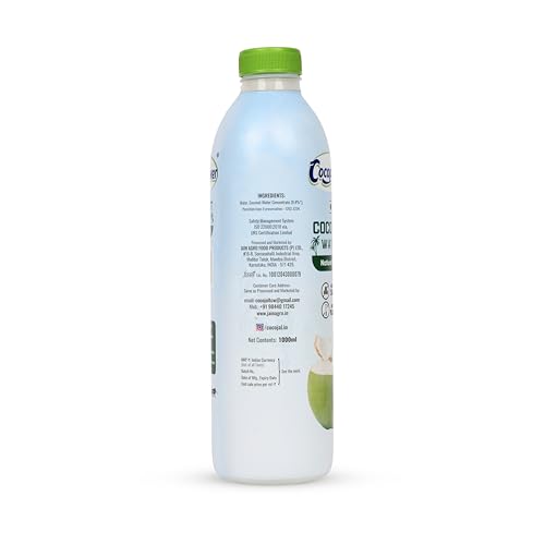 Image of Cocopower Coconut Water | Instant Rehydration | No Added Sugars | No Added Flavours | Refreshing Recharge! | 1000ml (Pack of 3)