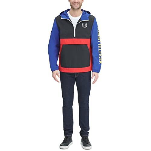 Image of Tommy Hilfiger Men's Retro Lightweight Taslan Popover Jacket