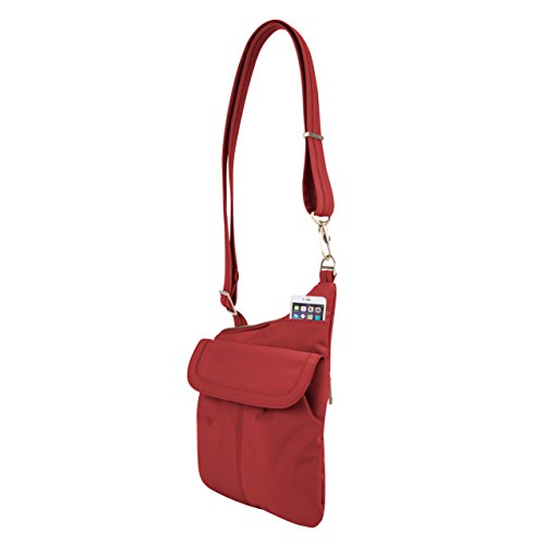 Travelon Anti-theft Signature Slim Crossbody Bag
