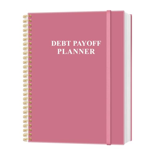 Debt Payoff Planner - 8.5'x11' Financial Tracker Notebook, 53 Sheets