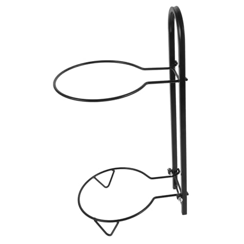 ibasenice Vertical Ball Storage Mounted Organizer for Basketball Football and Volleyball Space Saving Durable Design for Use Stand