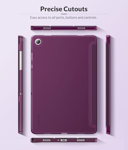 Image of MoKo Case for Samsung Galaxy Tab A11+ Plus 11 inch 2025, Dark Purple