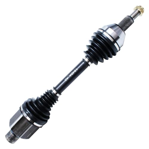 Image of Detroit Axle - Pair Front CV Axle Shafts for Volkswagen Routan Dodge Grand Caravan Chrysler Town & Country Ram C /V, 2 CV Axle Shafts Assembly Replacement