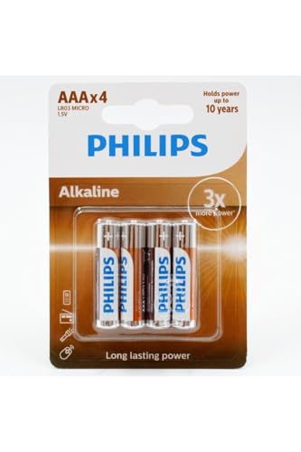 Philips Alkalin Aaa Kalem Pil 4 Lü