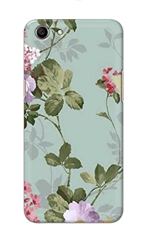 Image of Printed Hard Back Cover Case for Oppo A83 Back Cover (Floral Painting) -702