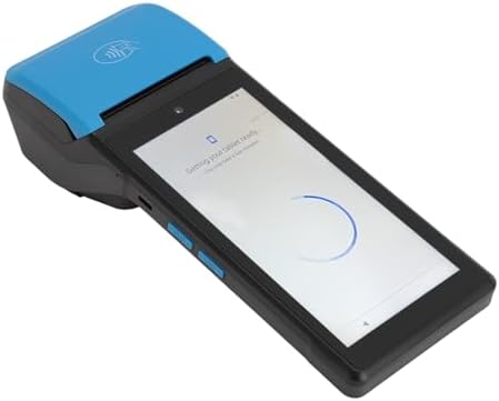 Ejoyous POS PDA Receipt Printer, 5.5 Inch Touch Screen 1080P Hand...