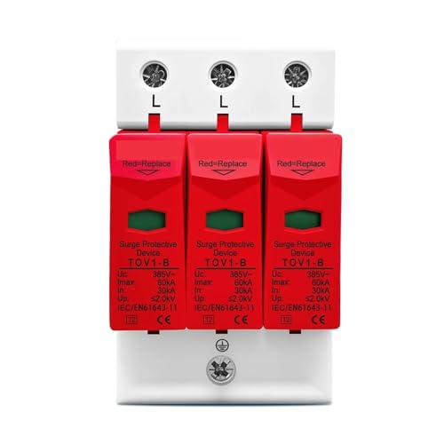 Parafoudre 3P 30kA-60kA à haute capacité de décharge alternative