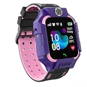 SE HUB Waterproof Kids Smart Watch GPS Tracker | Smart Watch for Girls & Boys with SOS Camera, Alarm, Call, Touch Screen | Birthday Gift for Kids (Violet) (B0DBL8RM1J) Amazon Price History, Amazon Price Tracker