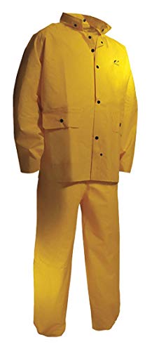 TUFTEX FR Rainsuit, Ylw, L