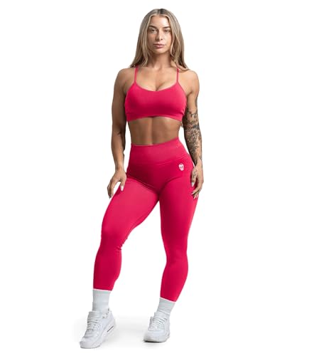 Image of Gymreapers Seamless Sports Bra for Women - Wireless Compression Padded Supportive Bras for Gym, Yoga, & Fitness