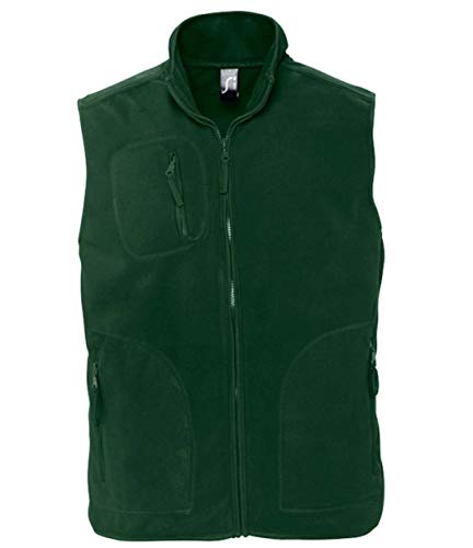 SOL'S Unisex Norway Fleece Bodywarmer Green XS