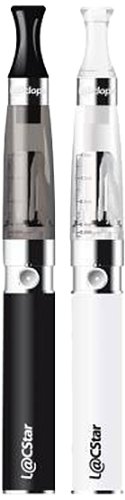 L@Clope Lot de 2 Cigarettes L@Cstar Noir + Blanc V2 Sans Nicotine