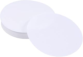 MUSISALY Filter Paper Quantitative 200pcs 11cm Diameter Filter Paper Premium Medium Rate Qualitative Filter Paper for School Laboratory