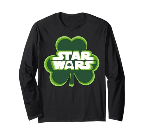 Star Wars St. Patrick's Day Clover Silhouette Star Wars Logo ����T�V���c