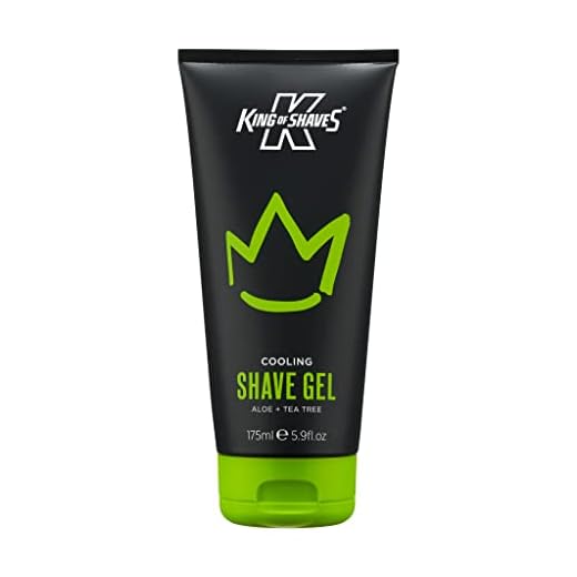King of Shaves Kühlendes Rasiergel Aloe+Teebaum 175 ml
