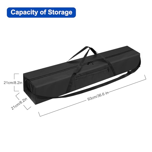 Funda de transporte para trípode resistente 600D con cremalleras completas y asas 2