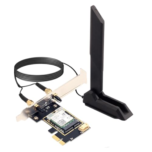Carte WiFi6 AX1800 adaptateur réseau PCI-E haute performance avec antenne premium