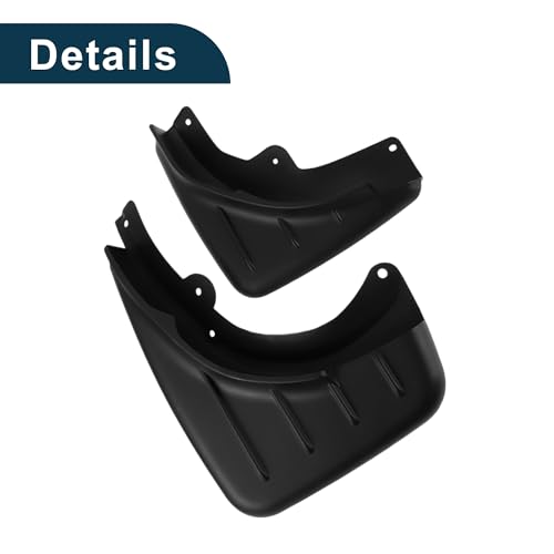 Image of Mud Flaps Splash Guards for Porsche Cayenne 2006-2010 W /Mount Accessories Mud Guards Front and Rear 1 Set