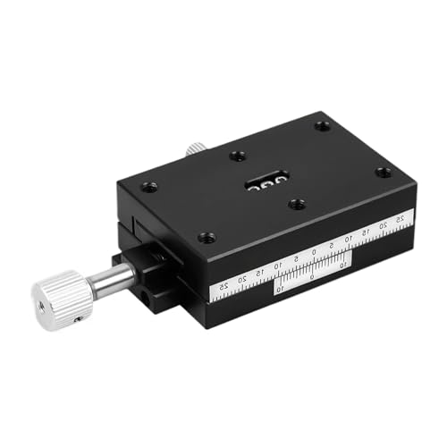Mesa deslizante manual XFHT4090 con eje X y ranura en cola de golondrina para ajuste preciso