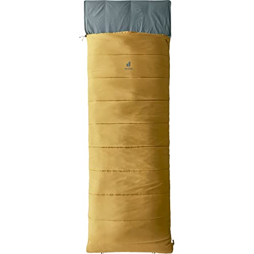 deuter Orbit SQ +6° Kunstfaserschlafsack, caramel-teal