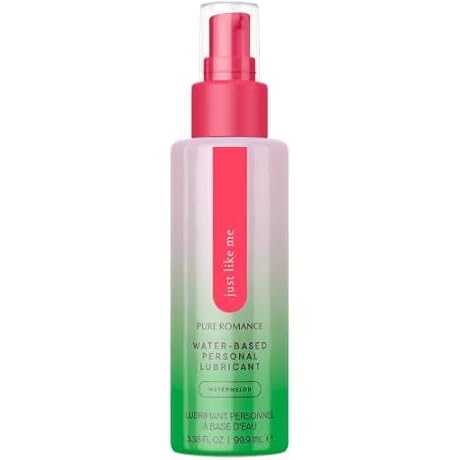 Just Like Me - Watermelon, Just Like Me Lubricant, Water-Based Personal Lubricant,...